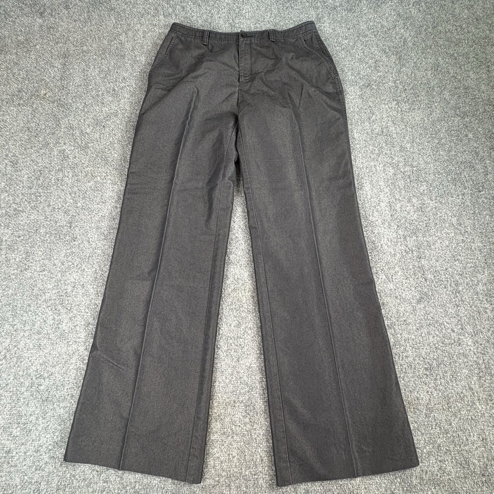 Vintage 90s Banana Republic Dress Pants Womens 10 Black Trouser Career Academia